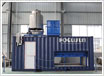 Containerized direct system block ice machine FIB-50DC